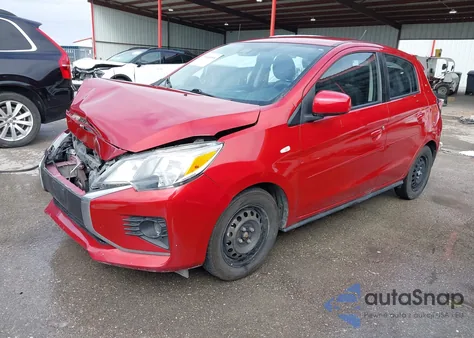 2022 Mitsubishi Mirage Es/Le z USA, uszkodzony, nr VIN ML32AUHJXNH008824